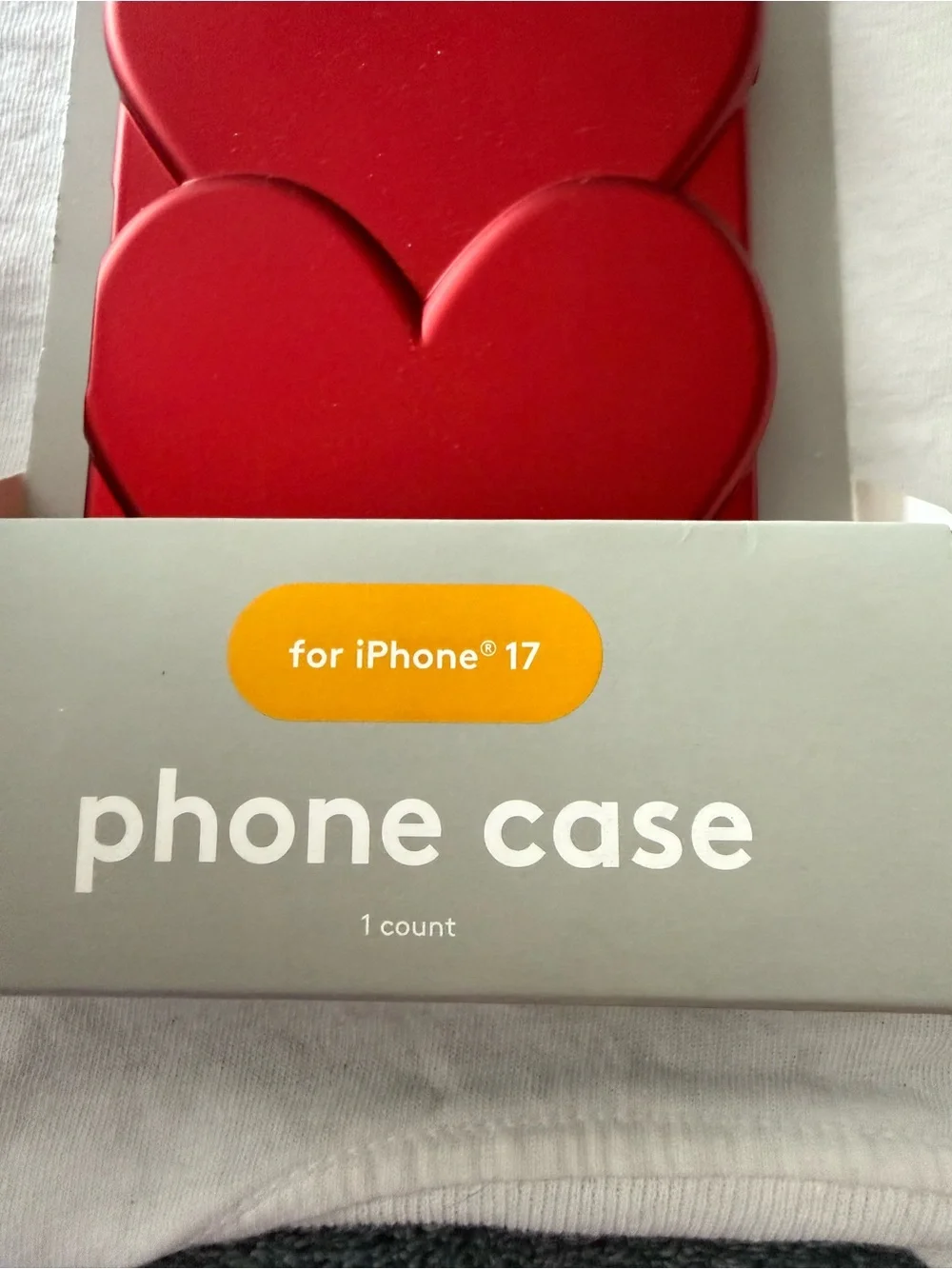 Target Red Triple Heart Phone Case